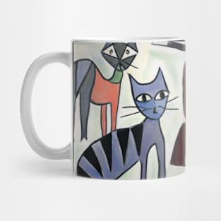 Picasso paintings of cats Mug